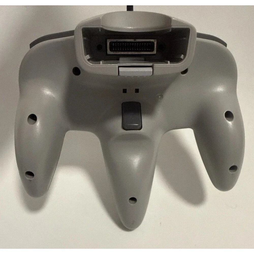 Nintendo 64 Solid Gray Controller NUS-005 Official N64 OEM Tested TIGHT STICK
